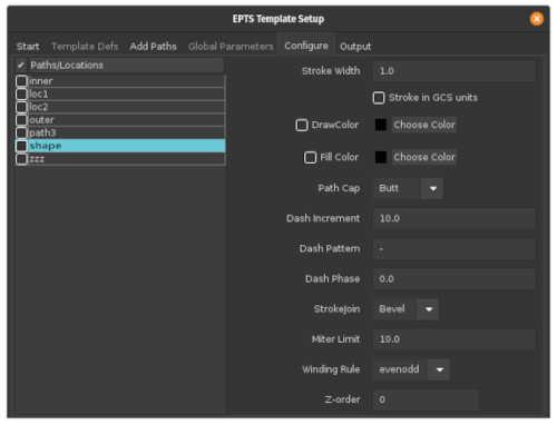 Setting Path Attributes